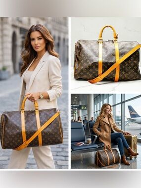 Louis Vuitton Keepall Bandoulière 45 Monogram
Canvas - Excellent Condition
